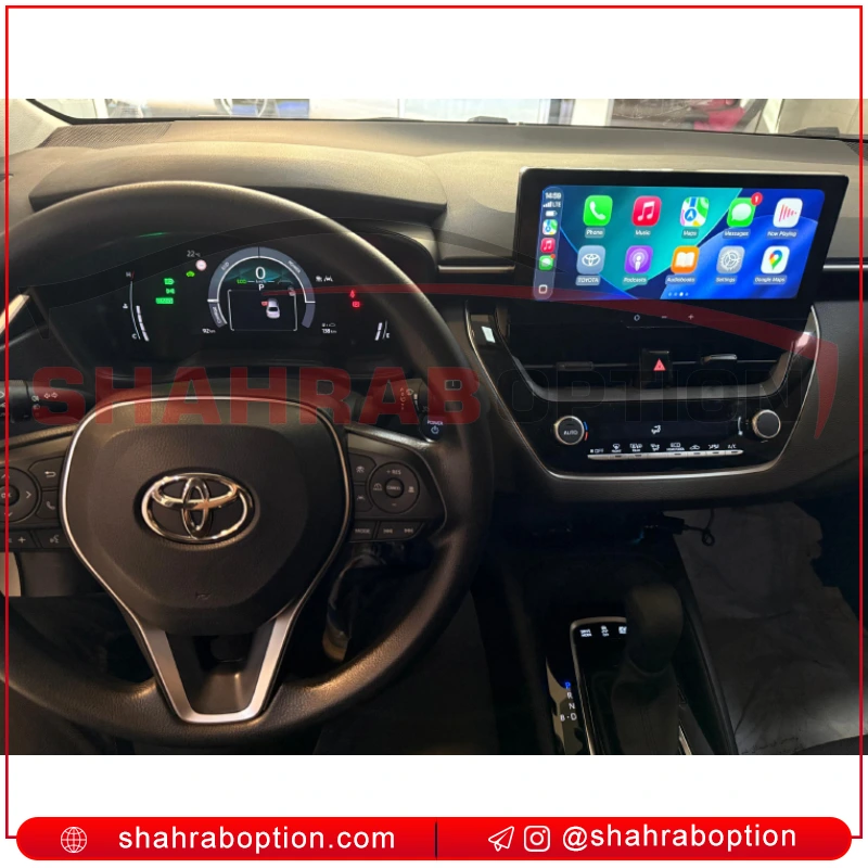 کارپلی تویوتا کرولا کارپلی تویوتا کرولا